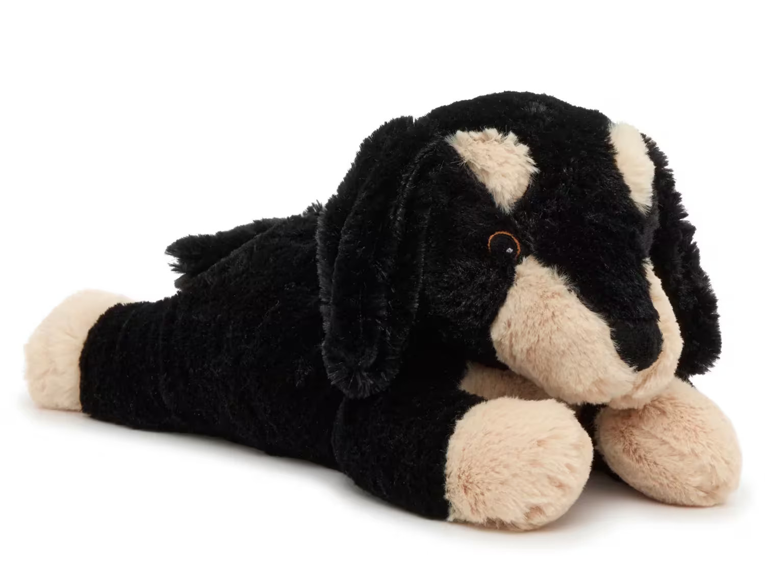 Warmies Dachshund Warming Stuffed Animal | Women's | Black/Beige | Size One Size | Toys, Tech & Games | DSW