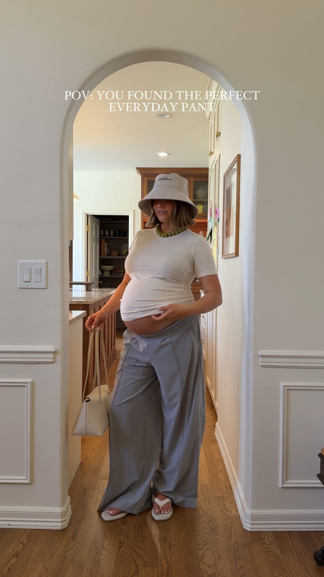Size 10 in all lululemon tops, size L in Breezily Pant (sized up for pregnancy) mid rise and they’re super soft, stretchy and light weight for summer! 31” inseam and I am 5’ 5” @lululemon #lululemon #ad