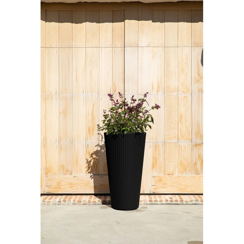 Veradek 26" Tall Plastic-Stone Planter & Reviews | Wayfair | Wayfair North America