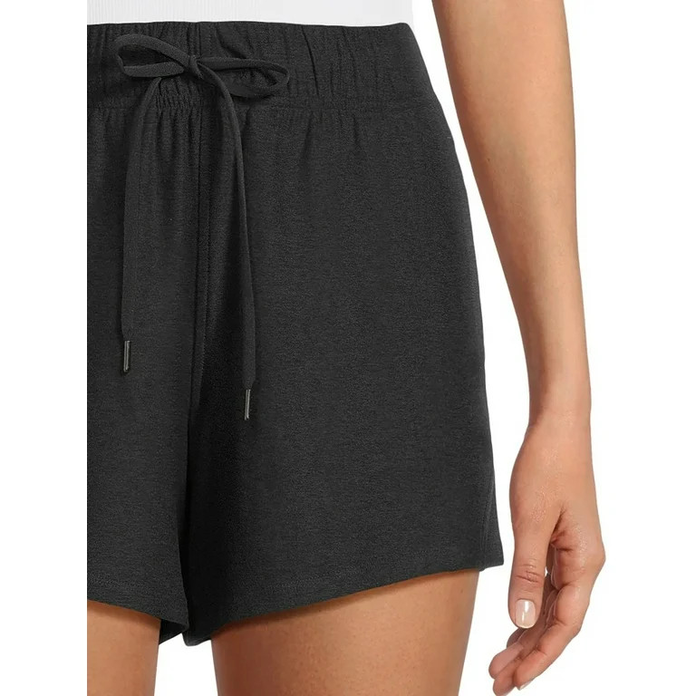 Athletic Works Women’s Buttery Soft Performance Gym Shorts, 4" Inseam, Size XS-XXXL | Walmart (US)