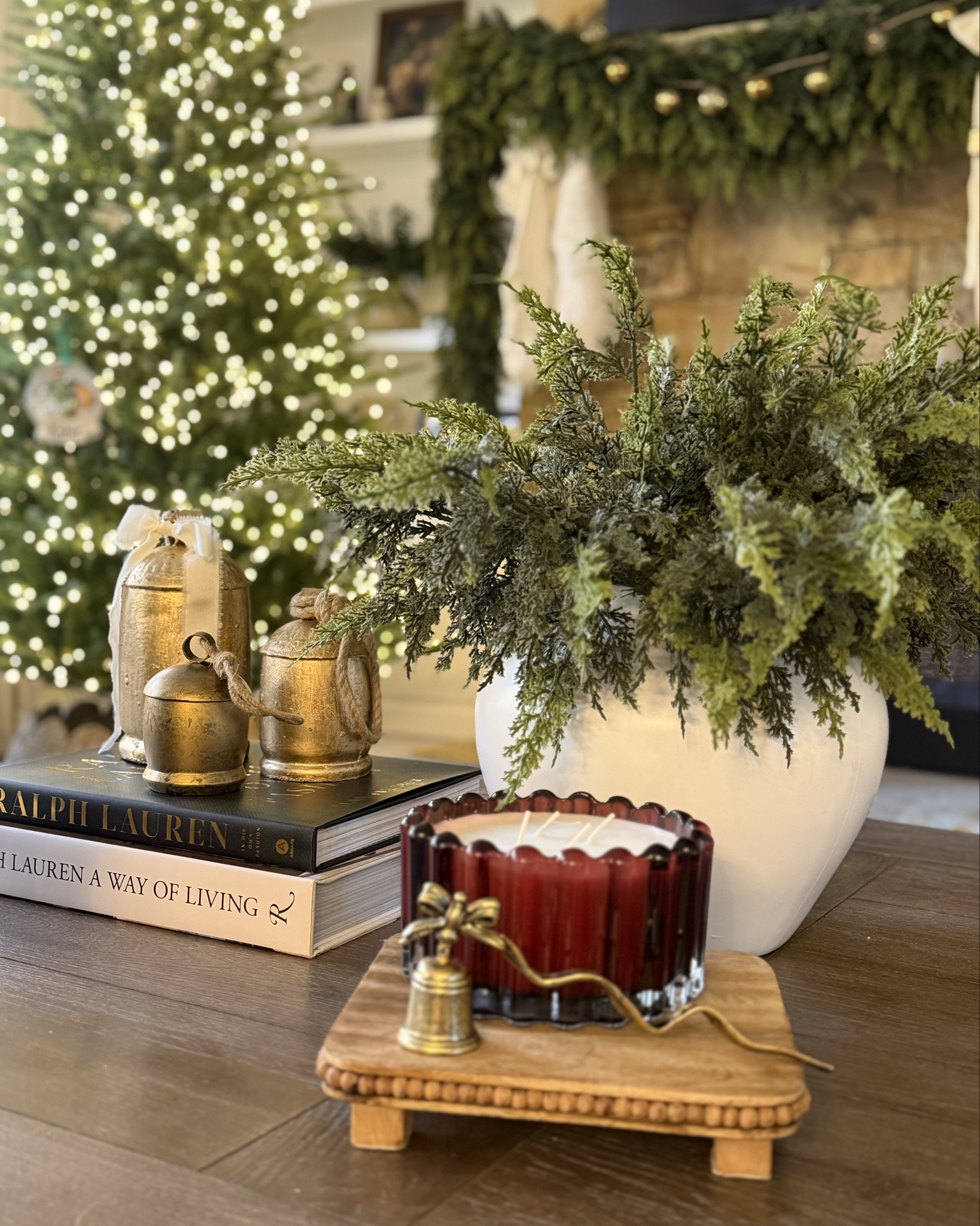 My coffee table is ready for Christmas 🎅🏻 

#LTKHoliday #LTKSeasonal #LTKHome