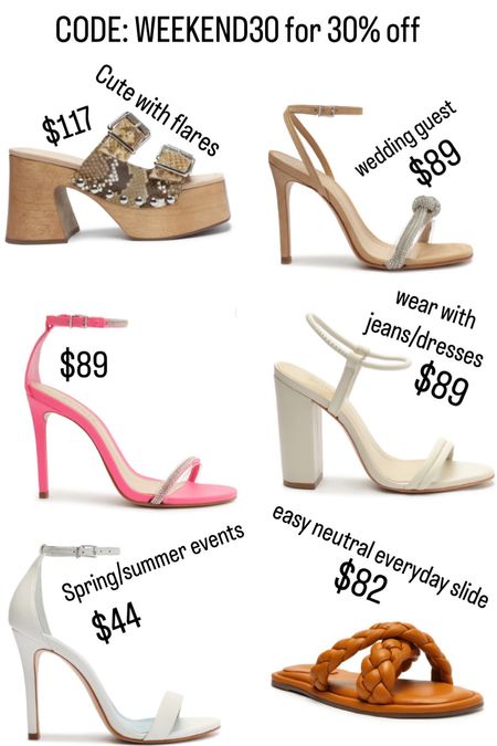 #shoesale #springshoes #spring #weddingguest #sandals 

#LTKshoecrush #LTKsalealert #LTKSeasonal