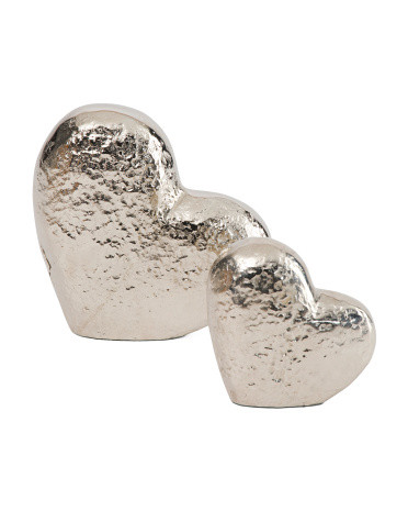 Set Of 2 Hearts Decor | TJ Maxx