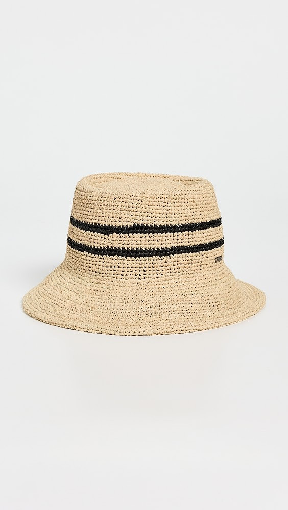 Brixton Ellee Straw Bucket Hat | Shopbop | Shopbop