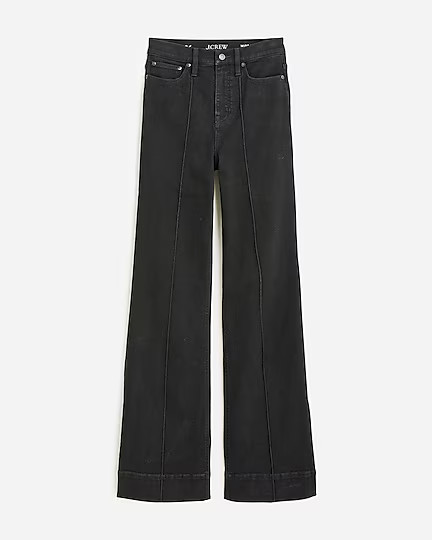 Denim trouser in black | J. Crew US