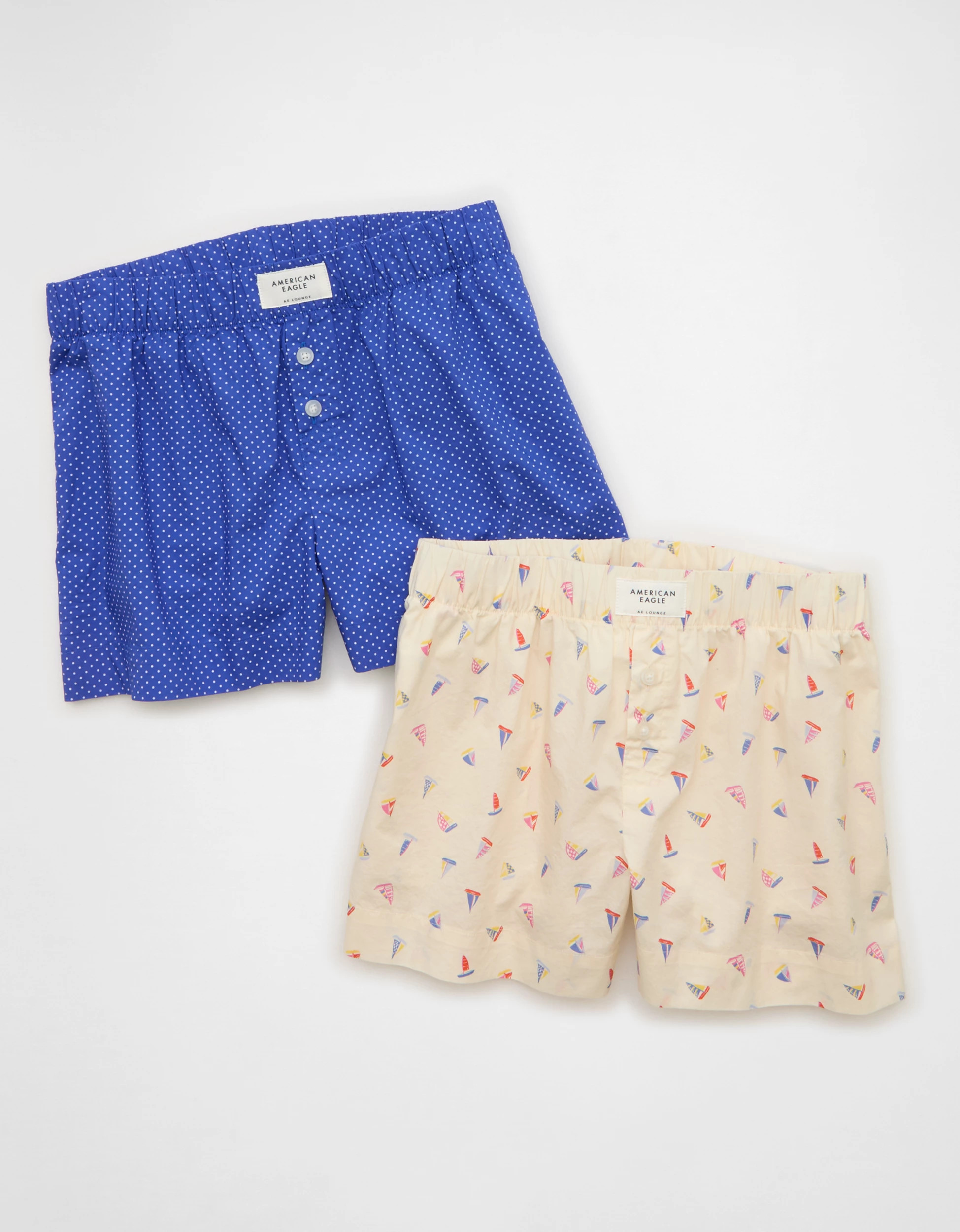 AE Boxer Sleep Shorts 2-Pack | American Eagle Outfitters (US & CA)