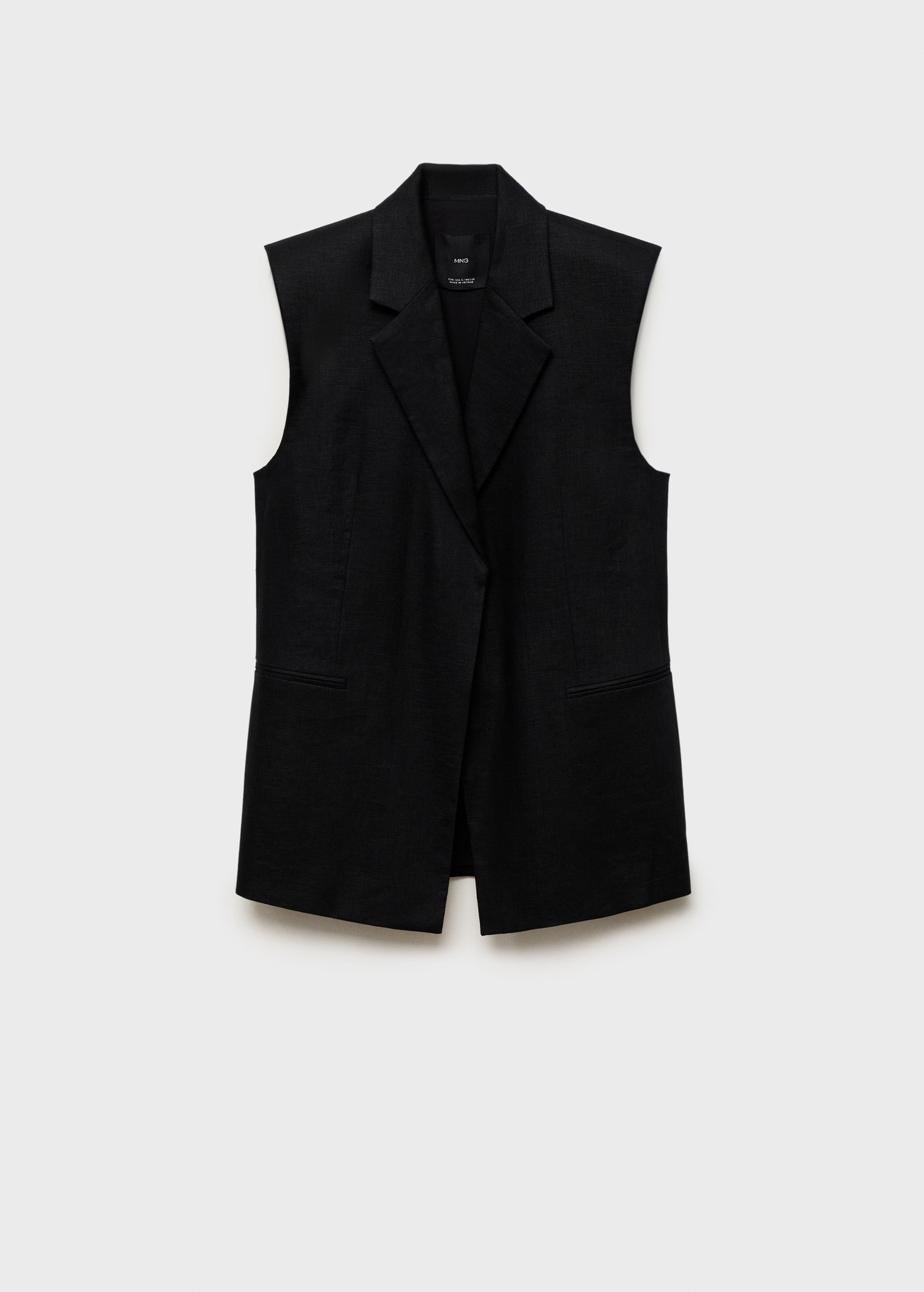 Linen suit waistcoat - Women | MANGO United Kingdom | MANGO (UK)