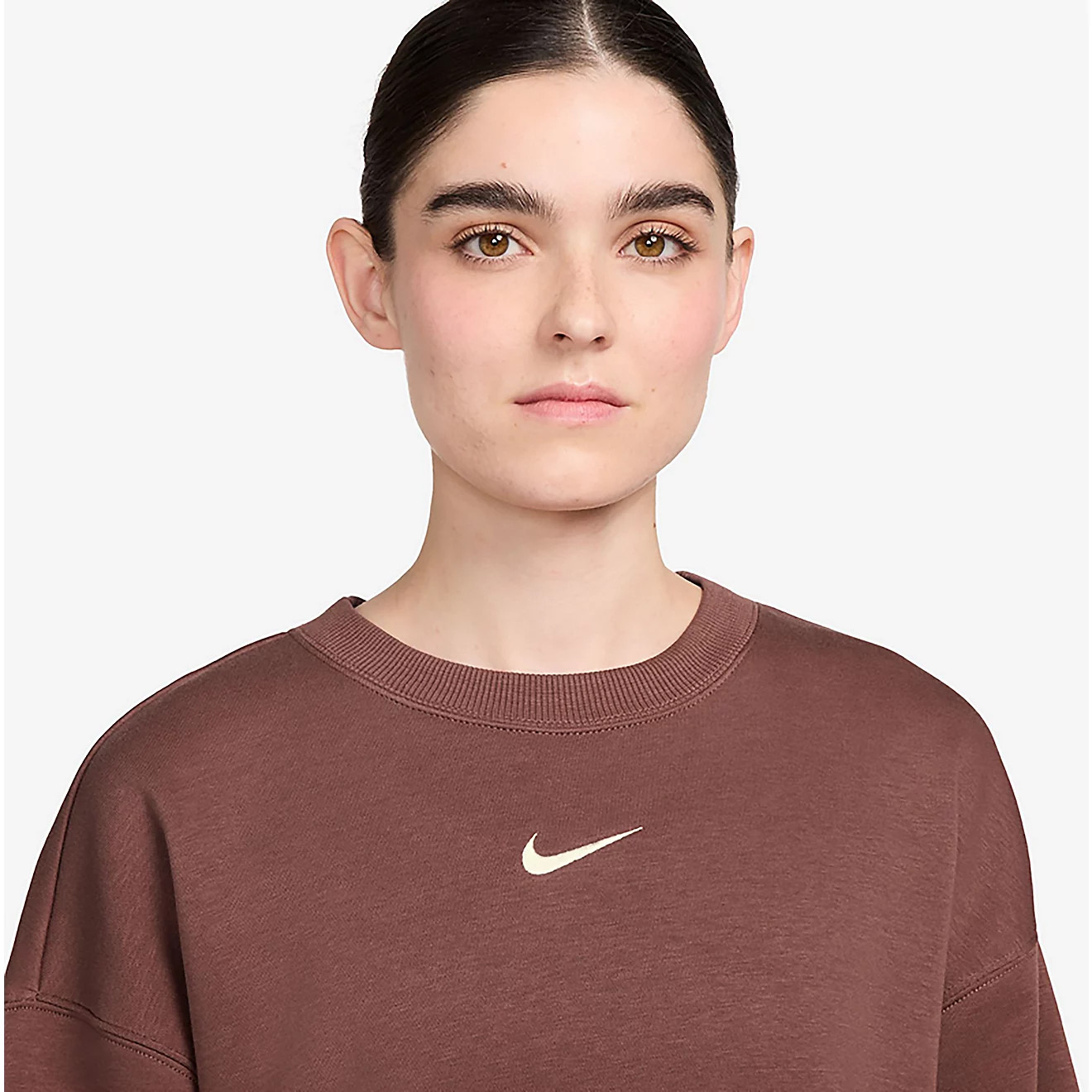 Nike Women's Nike Sportswear Phoenix Fleece Oversized Crew Sweatshirt | Academy Sports + Outdoors
