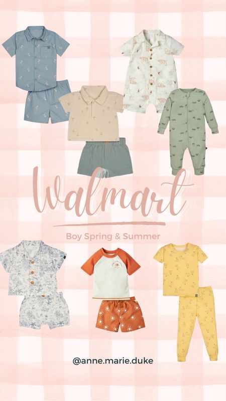 Toddler boys spring and summer at Walmart. Such cute sets for beach vacations 

#LTKSeasonal #LTKfamily #LTKkids