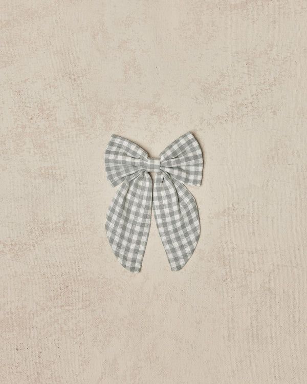 oversized bow | gingham | Noralee