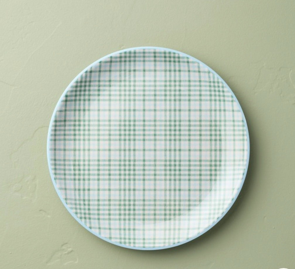 Plaid dish Hearth & Hand 

#LTKHome