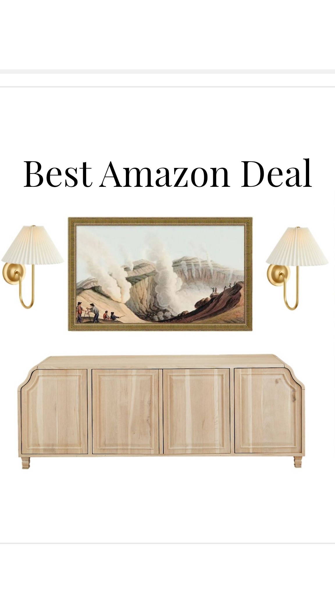 I got a steal of a deal on this TV on Amazon Deal Days! 

Hisense Canvas TV 

#LTKHome