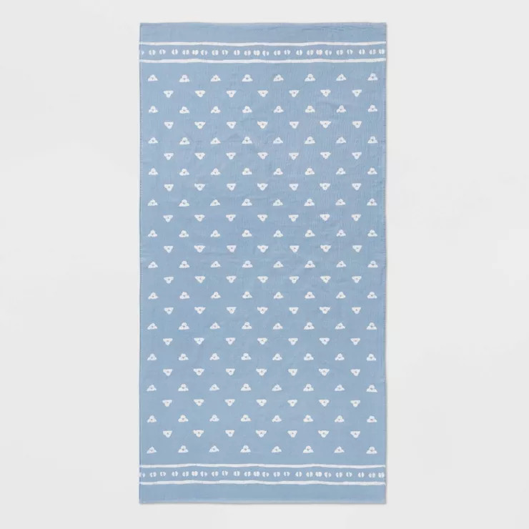 Beach Towel Light Blue - Threshold™ | Target