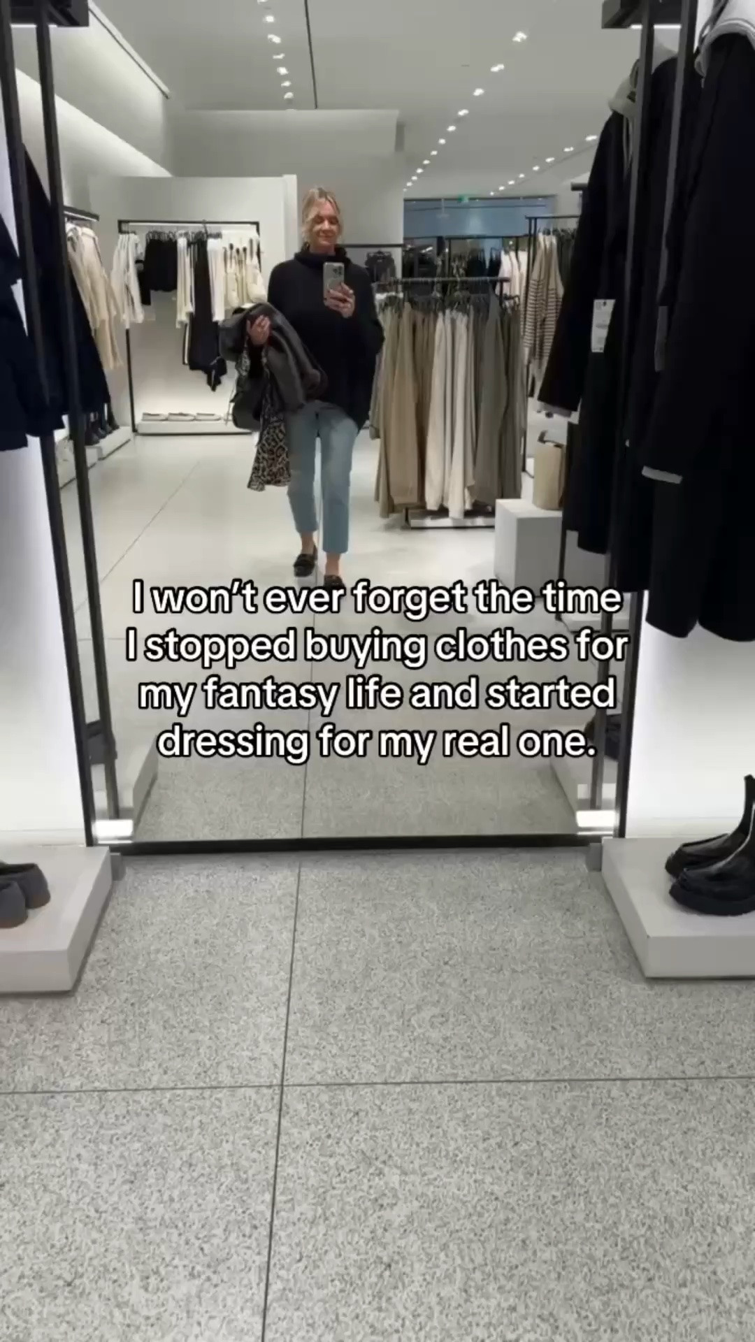 This changed my style completely. 

I stopped buying: 
❌ “maybe someday” outfits 
❌ uncomfortable trend pieces 
❌ clothes that only worked for one occasion 

And started building a wardrobe around: 
✔️ my actual lifestyle 
✔️ my body 
✔️ my routines 
✔️ outfits I’d genuinely reach for 

That’s when getting dressed finally became easy. 

#personalstyle #wardrobeessentials #fashiontips #closetedit #stylingtips