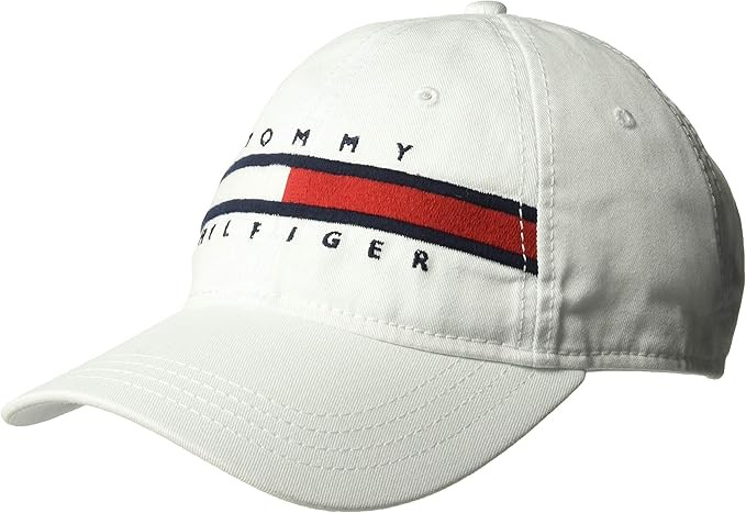 Tommy Hilfiger Men's Cotton Avery Adjustable Baseball Cap | Amazon (US)