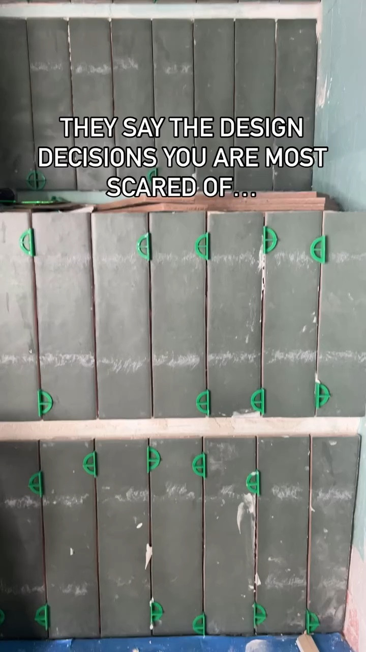 Trend alert: Chunky grout lines 🚨 

Many people are straying from predictable tile work and finding new ways to play with tile. We are loving the chunky grout trend right now.

If you’re too scared to try the chunky grout trend, you can achieve a similar look by laying the same tile horizontally between vertically stacked tiles.

How do you feel about the chunky grout trend? 

#houseflipping #renovation #fixerupper #homeimprovement #construction #tile #tiletrends