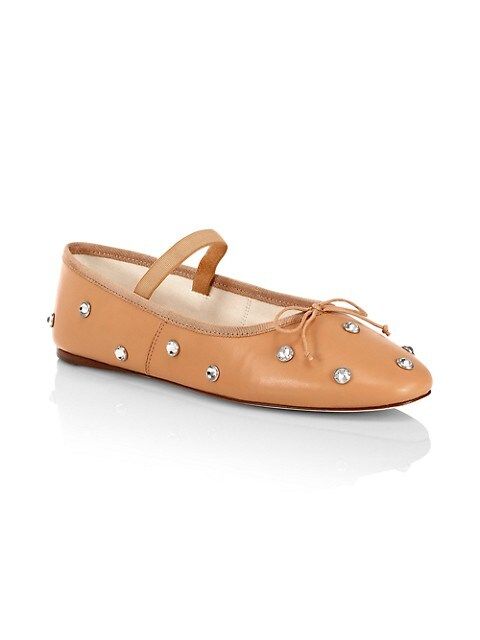 Loeffler Randall Leonie Leather Ballet Flats | Saks Fifth Avenue