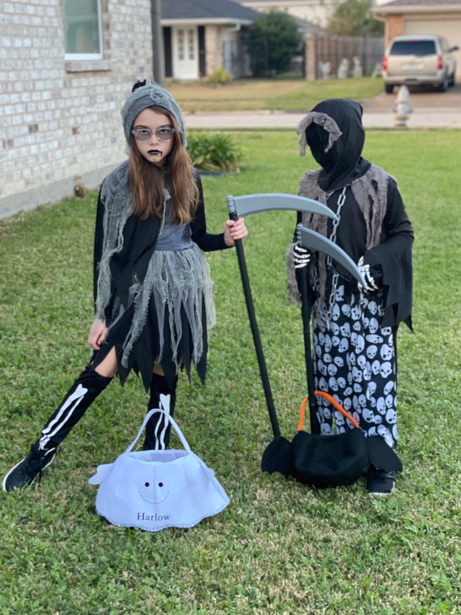 Boy & Girl Grim Reaper costumes!

#LTKSeasonal #LTKHoliday #LTKkids