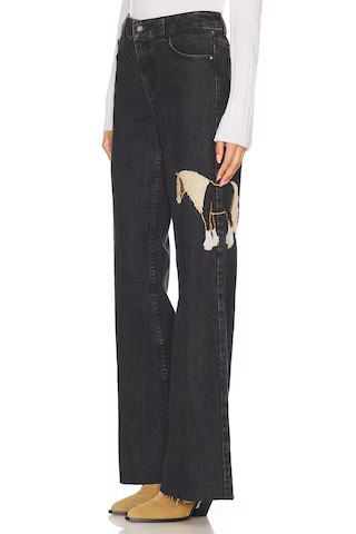 Horsey Jeans
                    
                    Understated Leather | Revolve Clothing (Global)
