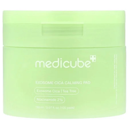 Medicube Exosome Cica Calming Pad 100 Pads 5.07 fl oz (150 ml) | Walmart (US)