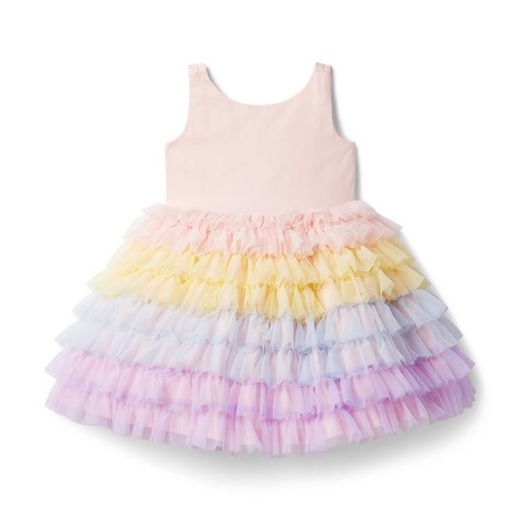 Birthday Rainbow Tulle Dress | Janie and Jack