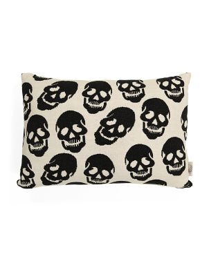 16x24 Knitted Skull Pillow | Halloween | Marshalls | Marshalls