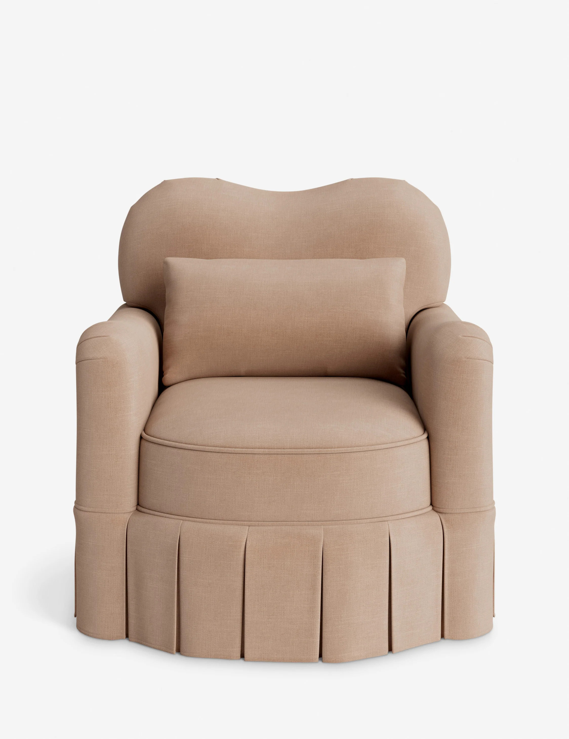 Middleton Skirted Accent Chair by Ginny Macdonald | Lulu and Georgia 