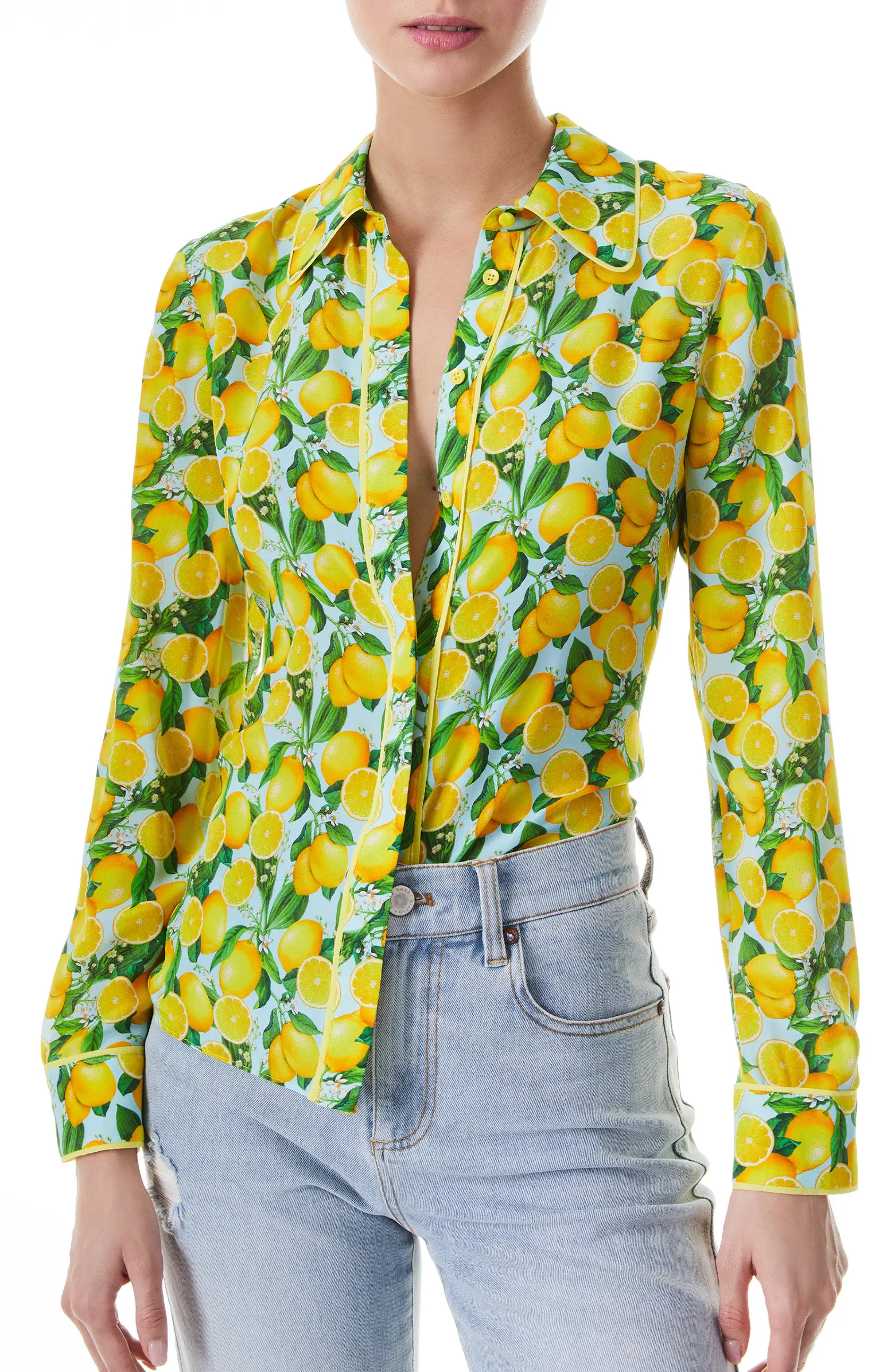 Willa Silk Button-Up Shirt | Nordstrom