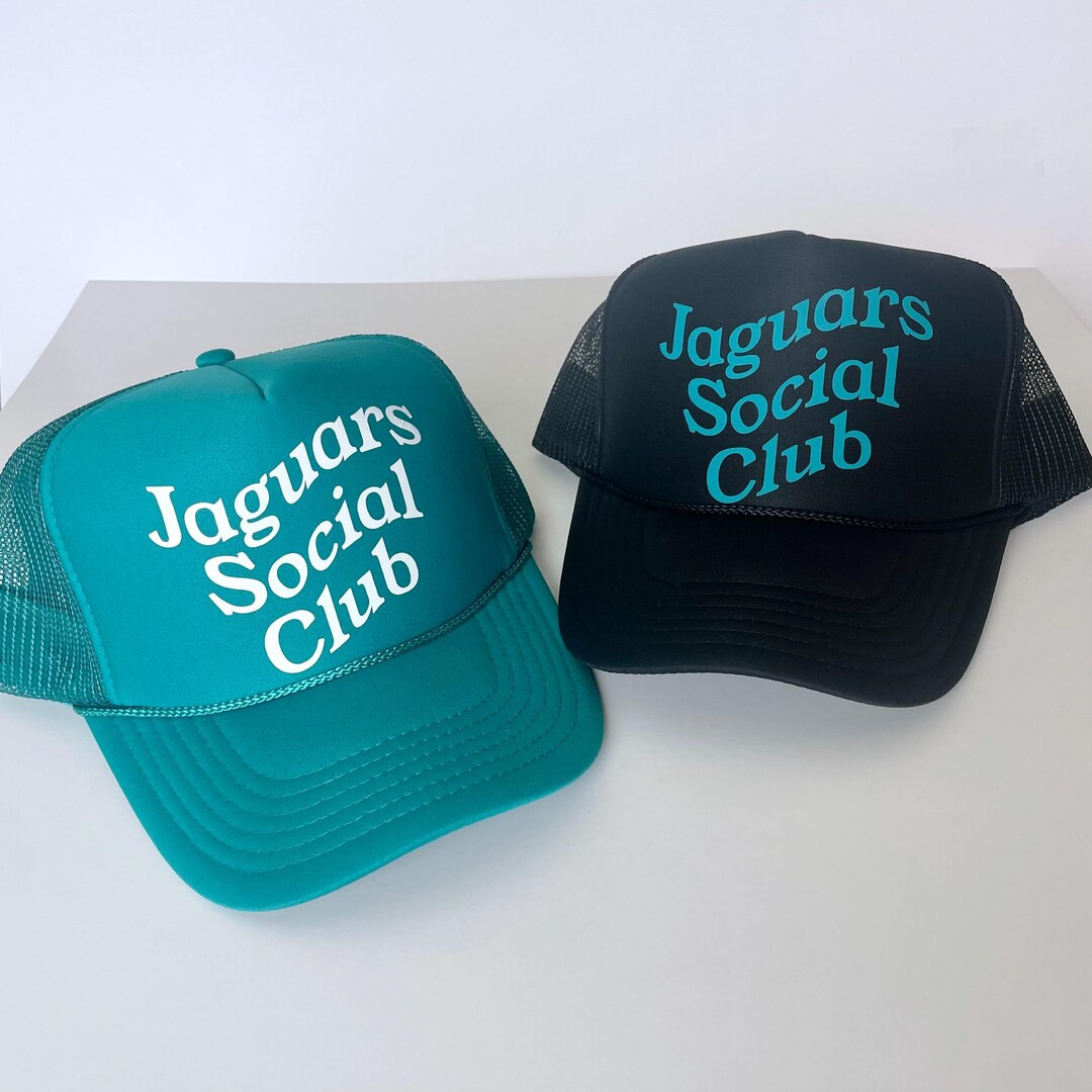 Jaguars Social Club Hat, Jacksonville Florida Hat, Jaguars, Duuuval merch, Trucker Hat Snapback | Etsy (US)