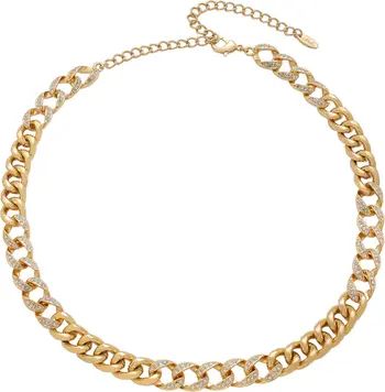 Chunky Crystal Chain Necklace | Nordstrom