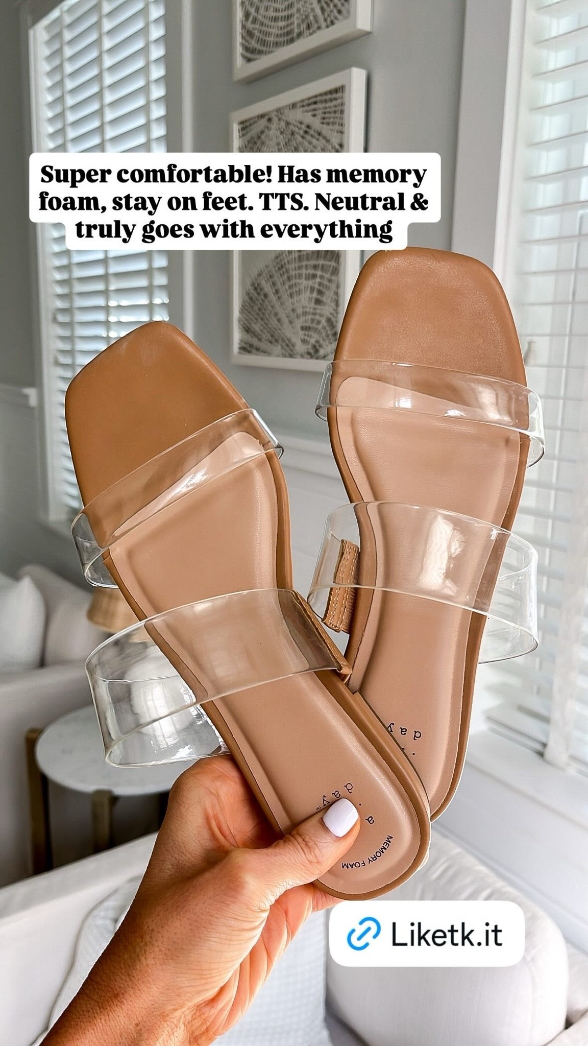 40% off!!! TODAY ONLY
Super comfortable! Had memory foam, stay on feet. TTS. Neutral & truly goes with everything

#LTKSeasonal #LTKSaleAlert #LTKootd