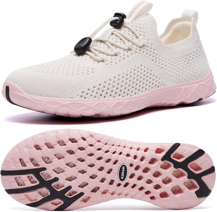 KOLILI Women's Stylish Water Shoes, Tennis Walking Shoes with Arch Support, Best for Water Sports... | Amazon (US)