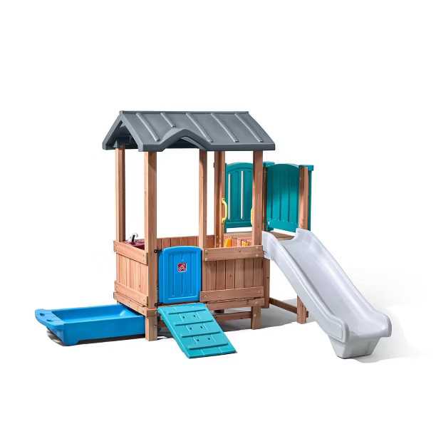 Step2 Woodland Adventure Playhouse & Slide | Target