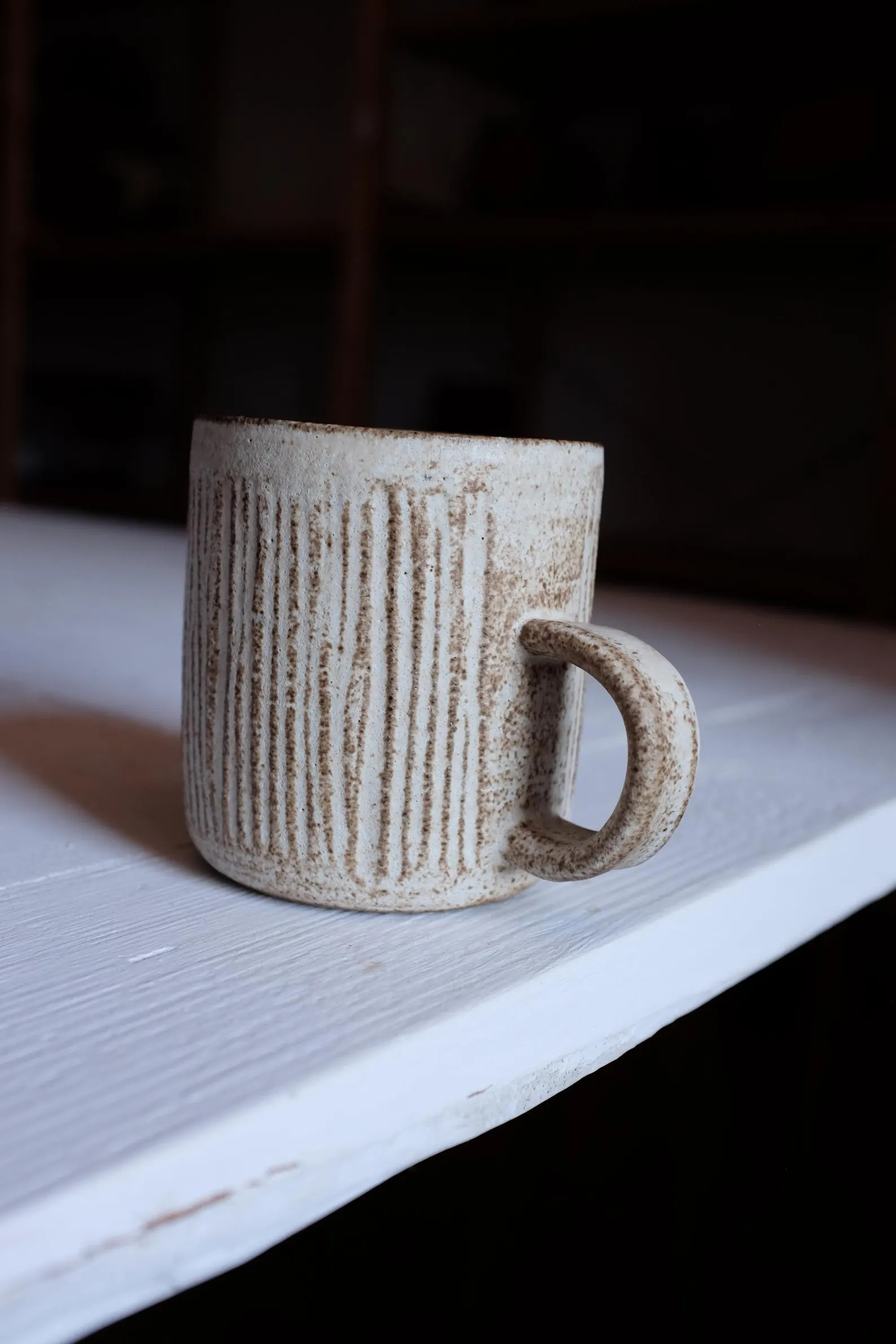 Handmade Stoneware Coffee Mug - Rustic Ceramic Pottery | Etsy (Global)
