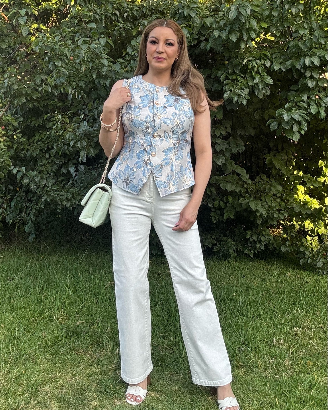 Women's Floral Vintage Button Vest, with Back Lack, Round Neck, Sleeveless, Elegant Casual Shirts.

#LTKOver40 #LTKMidsize #LTKSaleAlert

#LTKstorytime #LTKMidsize #LTKBeauty
