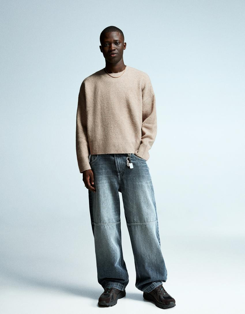 Cropped jumper - Sweaters and cardigans - Women | Bershka GB