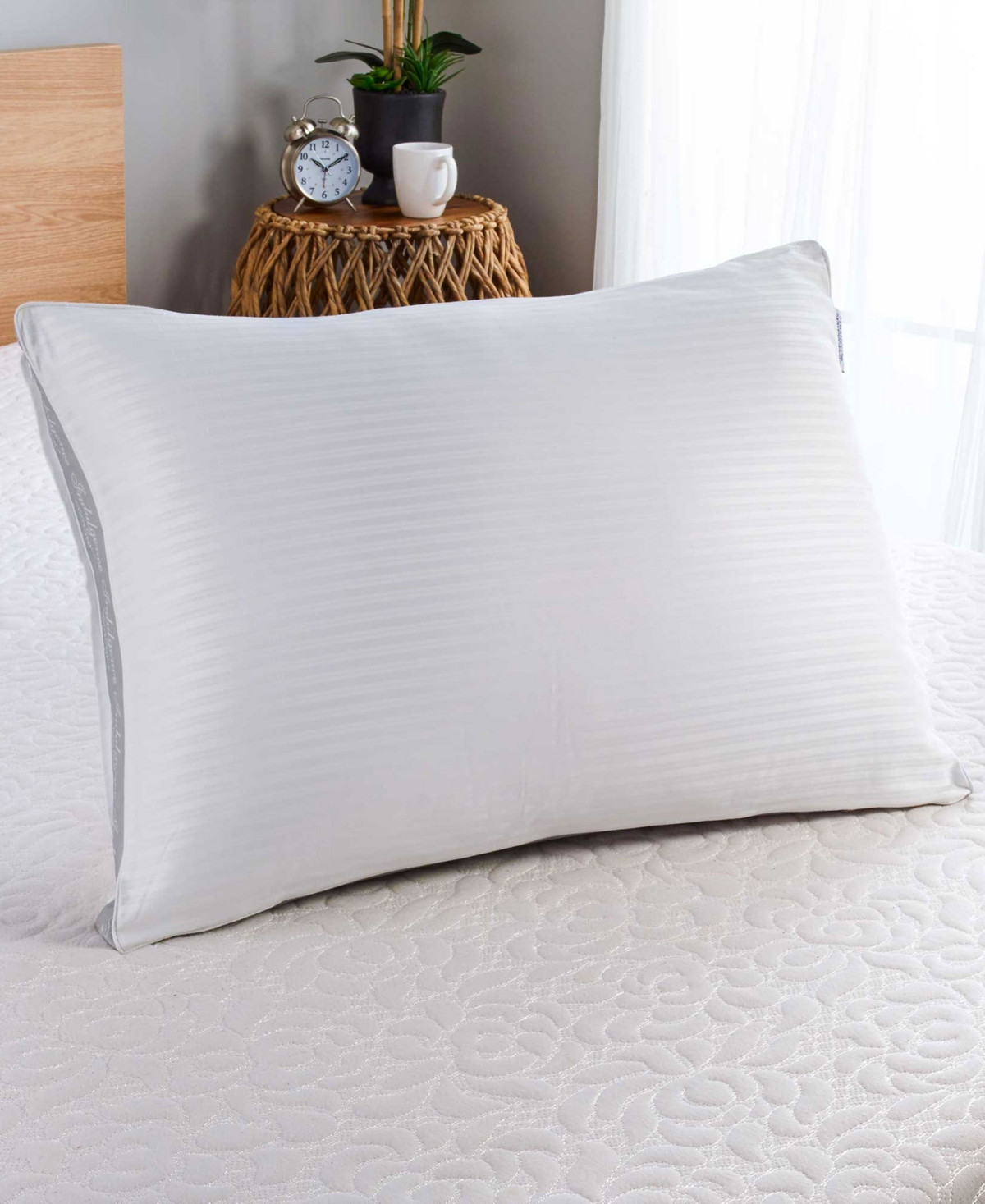 Indulgence by Isotonic 500-thread-count 100% Cotton Cover Side Sleeper Pillow, Standard/Queen - W... | Macy's