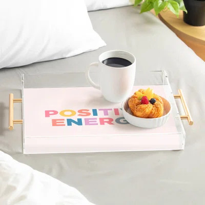 socoart positive energy I Acrylic Tray | Wayfair North America
