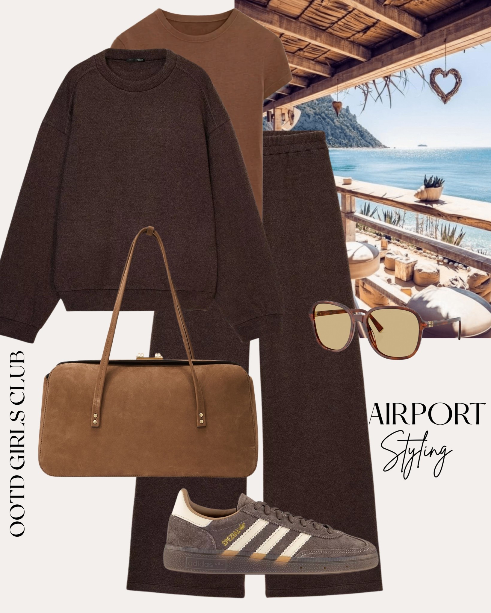 Travel outfit idea - airport styling - tracksuit 

#LTKspring #LTKeurope #LTKtravel