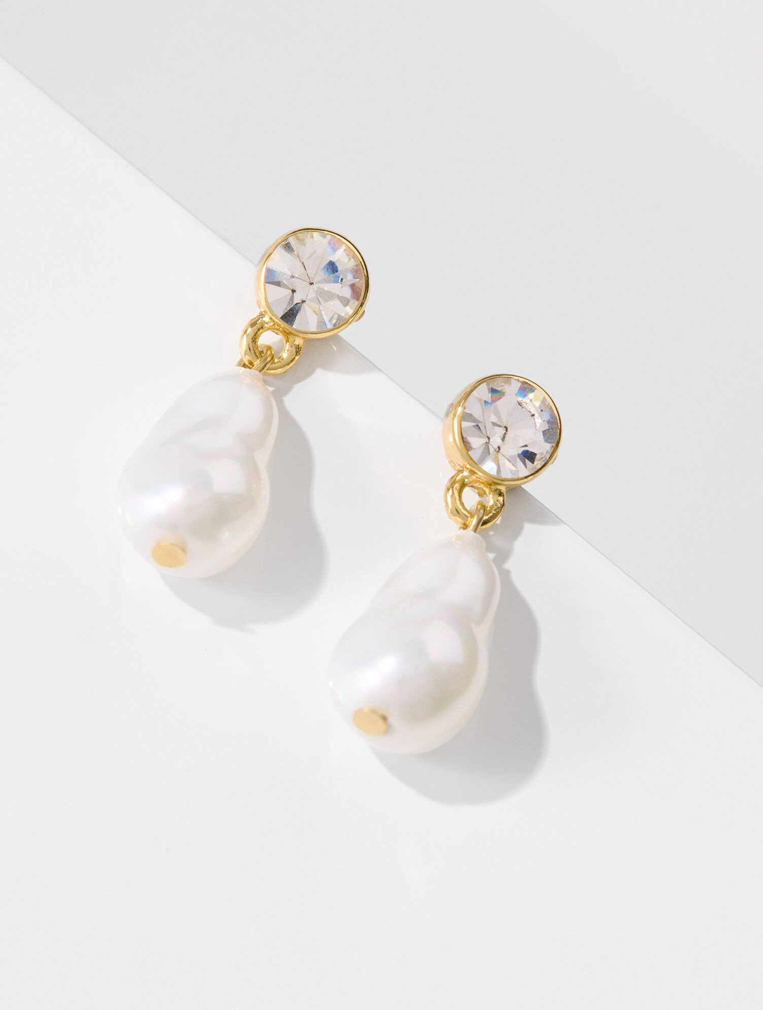 Baroque Pearl Drop Earrings | Talbots