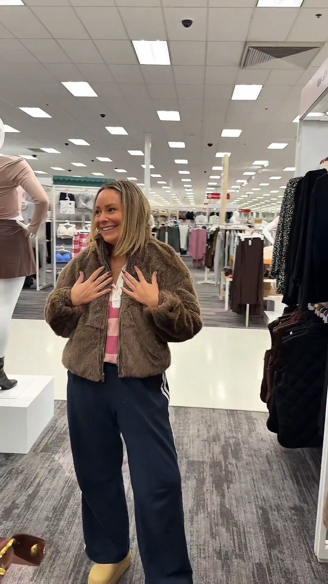Target run but make it fun with your girlfriends. Not me blacking out in the sweater aisle…. Whoops — no shame. Target is just that girl 💁🏼‍♀️🫶🏼


Holiday outfit - target fashion - Bomber jacket - sweater dress - family pjs - Christmas - holiday - chunky cardigan - knit sweater 

#LTKHoliday #LTKStyleTip #LTKSeasonal