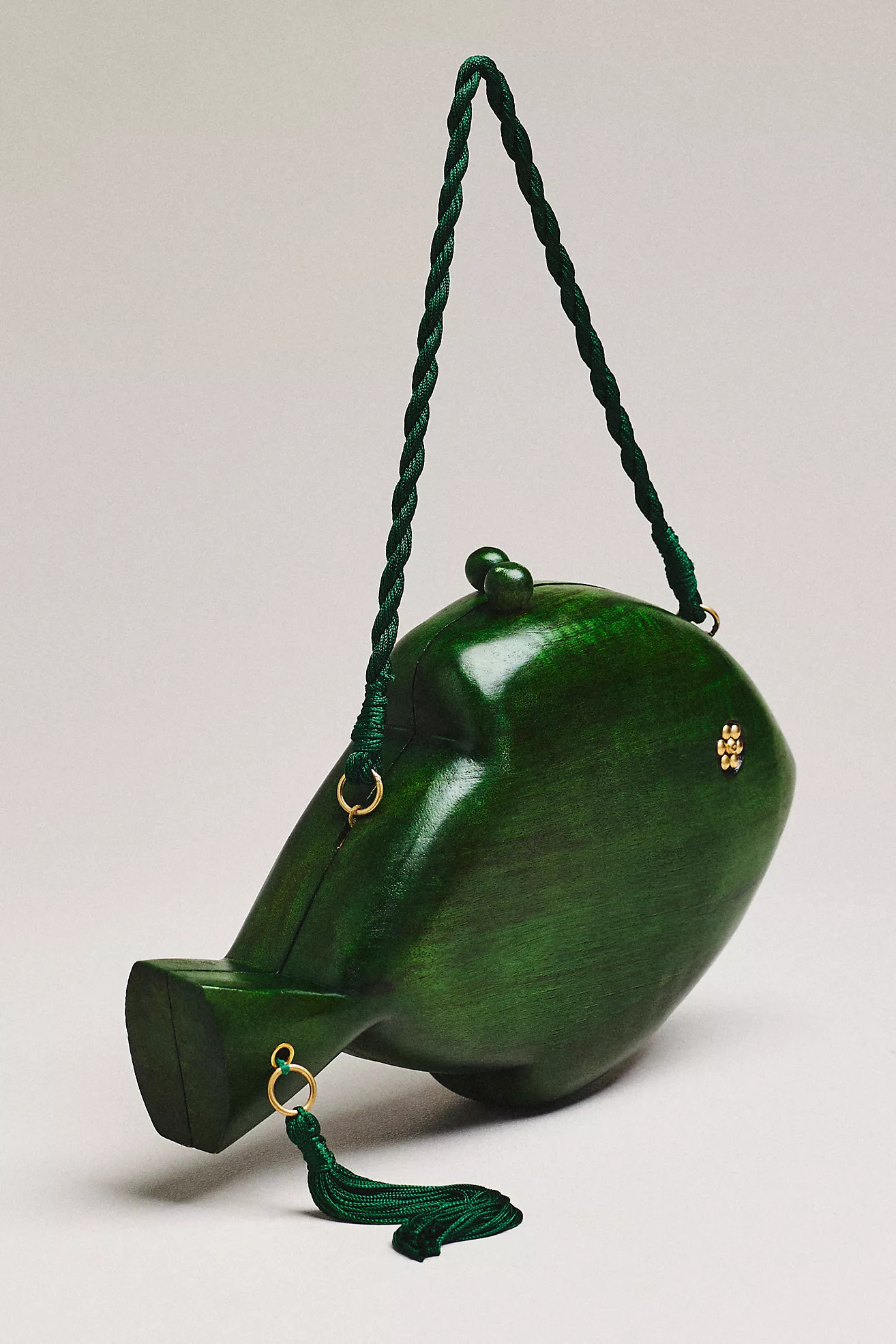 SIMONMILLER Carved Wooden Fish Clutch | Anthropologie (US)