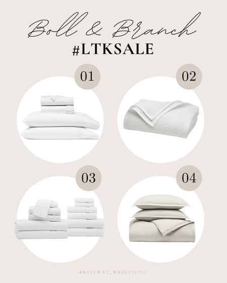 My favorites from Boll & Branch - signature hemmed duvet set, linen duvet set, waffle bed blanket, and the bath sheet set. All are 20% off through 9/24 during #LTKSale. Shop through the LTK app to get the exclusive promo code!

#bedding #bedroom #throwblanket #bathroom #guestroom

#LTKSale #LTKsalealert #LTKhome