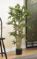 Nearly Natural 3-foot Bambusa Bamboo Silk Tree | Bed Bath & Beyond