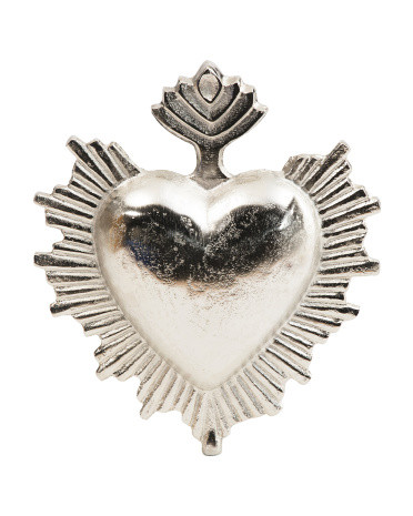 Heart Decor With Marble Base | TJ Maxx