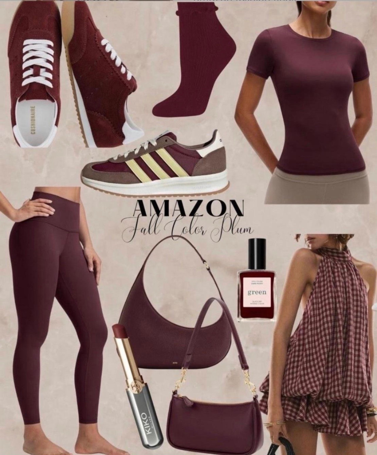 Plum and dark cherry for fall!!