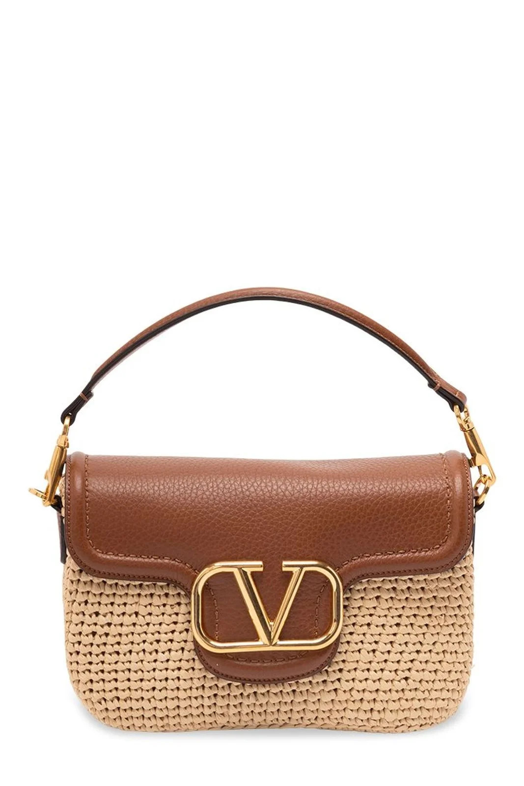 Valentino Alltime Foldover Top Shoulder Bag | Cettire Global