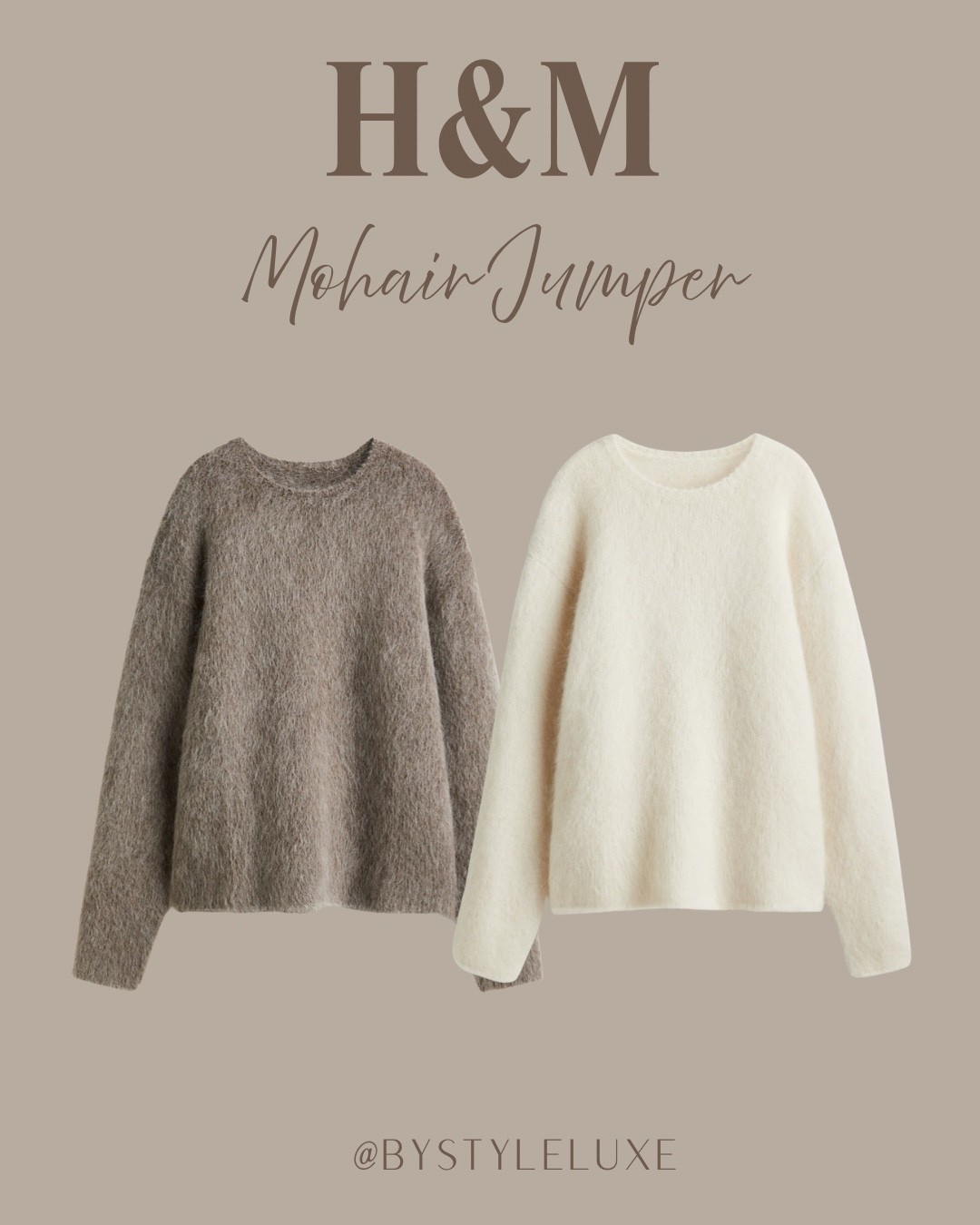 H&M Mohair Jumper - H&M do the best cosy mohair jumpers that are such A/W staples. Love the greige colour

#autumnoutfit #jumper #knitwear

#LTKautumn #LTKstyletip #LTKuk