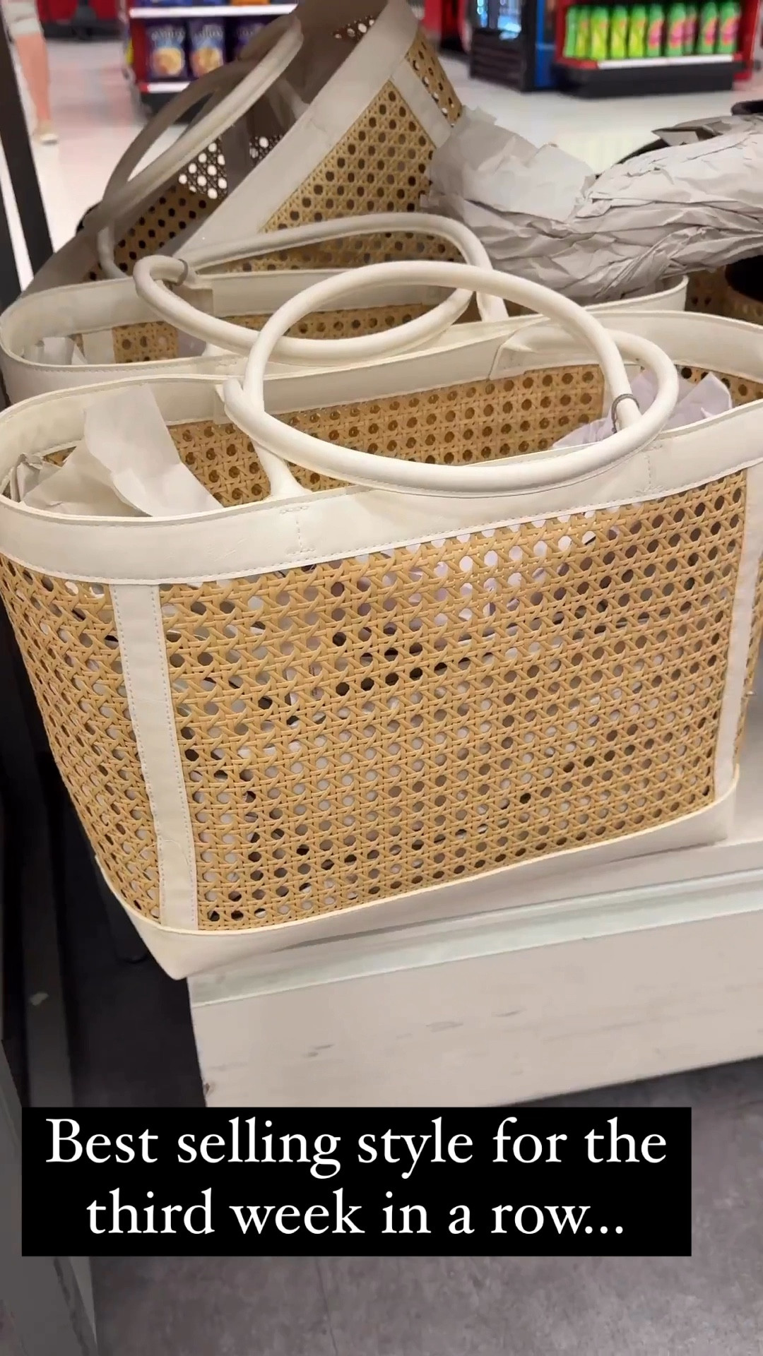 It’s true this best selling beach tote is a must have at $35.

Spring break outfits | straw tote | target FINDS | target style | resort wear

#LTKFindsUnder50 #LTKWatchNow #LTKItBag