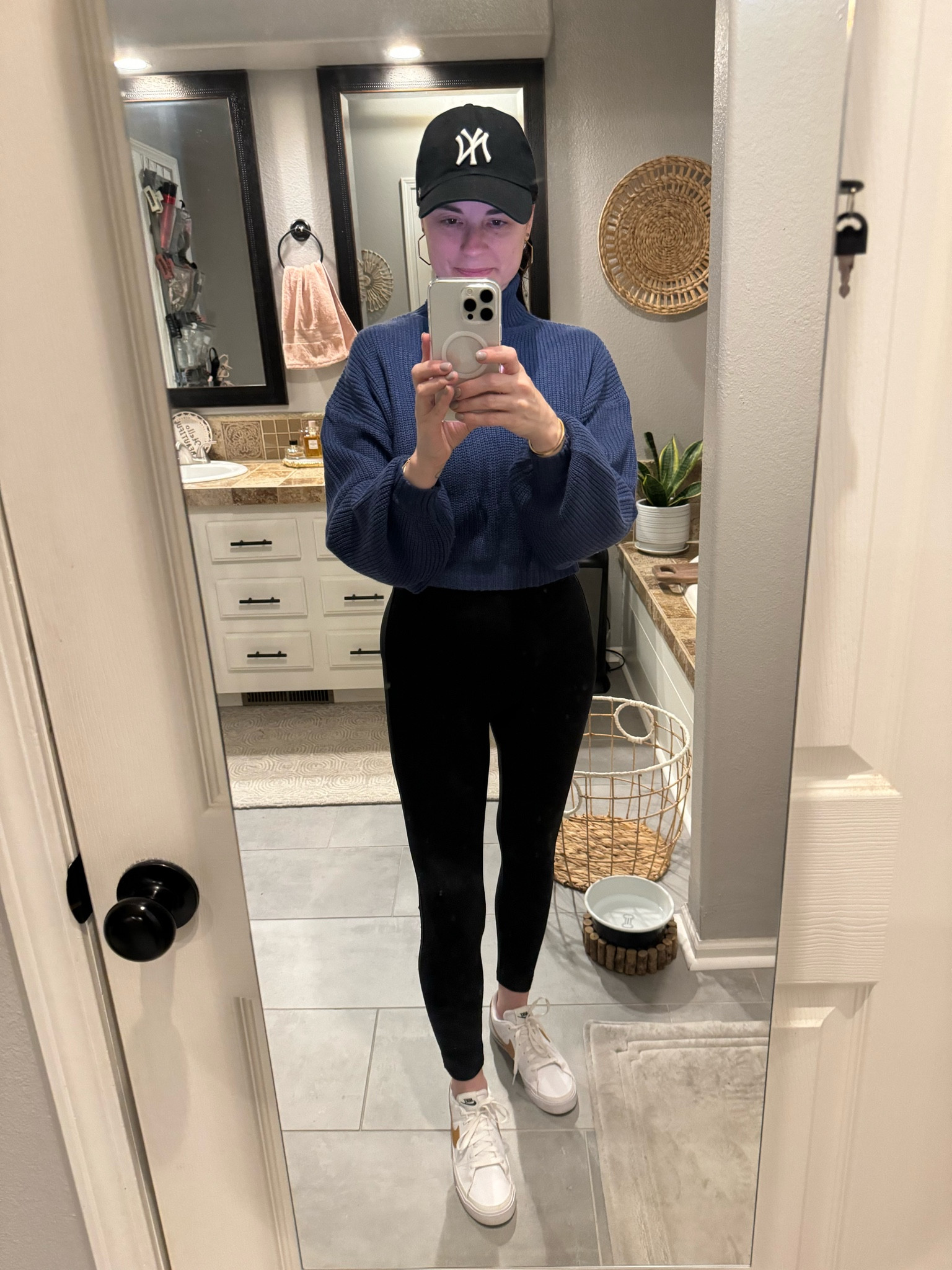 Fitted body suit and a cropped sweater!  YES Please!!!

Sweater and sneakers run TTS.  I am in a small bodysuit.

Bodysuit is from Popilush but Skims has great ones too (and they are on sale!!!!)!

#LTKstyletip #LTKfindsunder50 #LTKsalealert